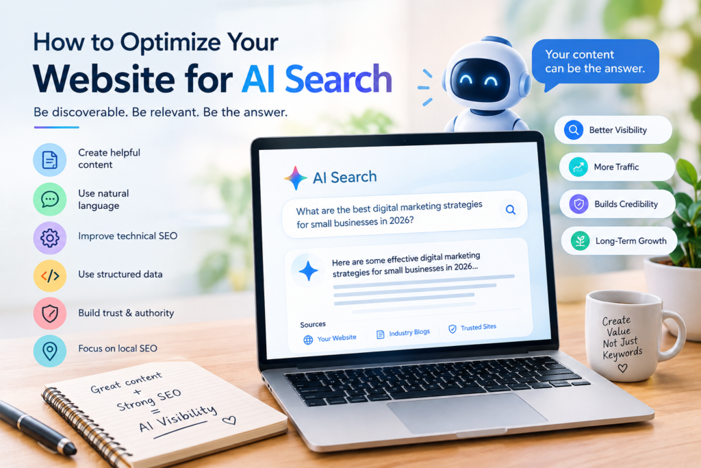 how to optimize your website for ai search .