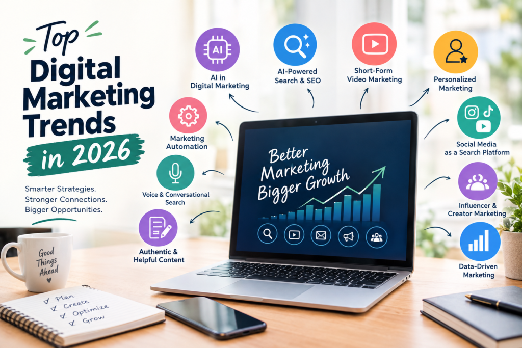 top digital marketing trends in 2026